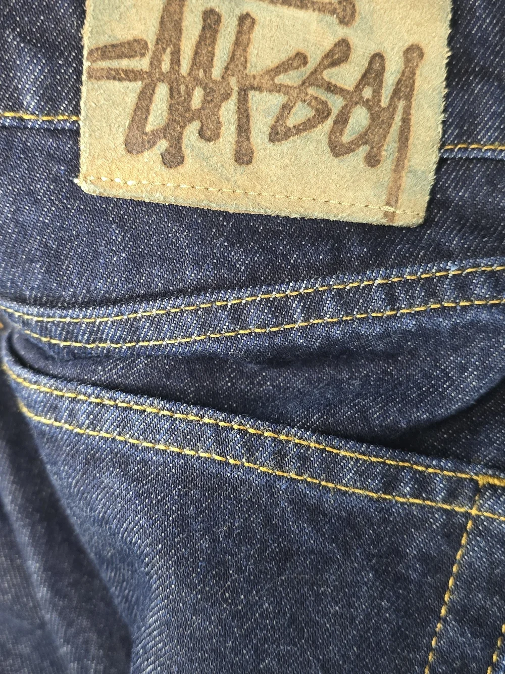 Stussy Classic Fit Jeans Dark Wash Indigo Men 30x30